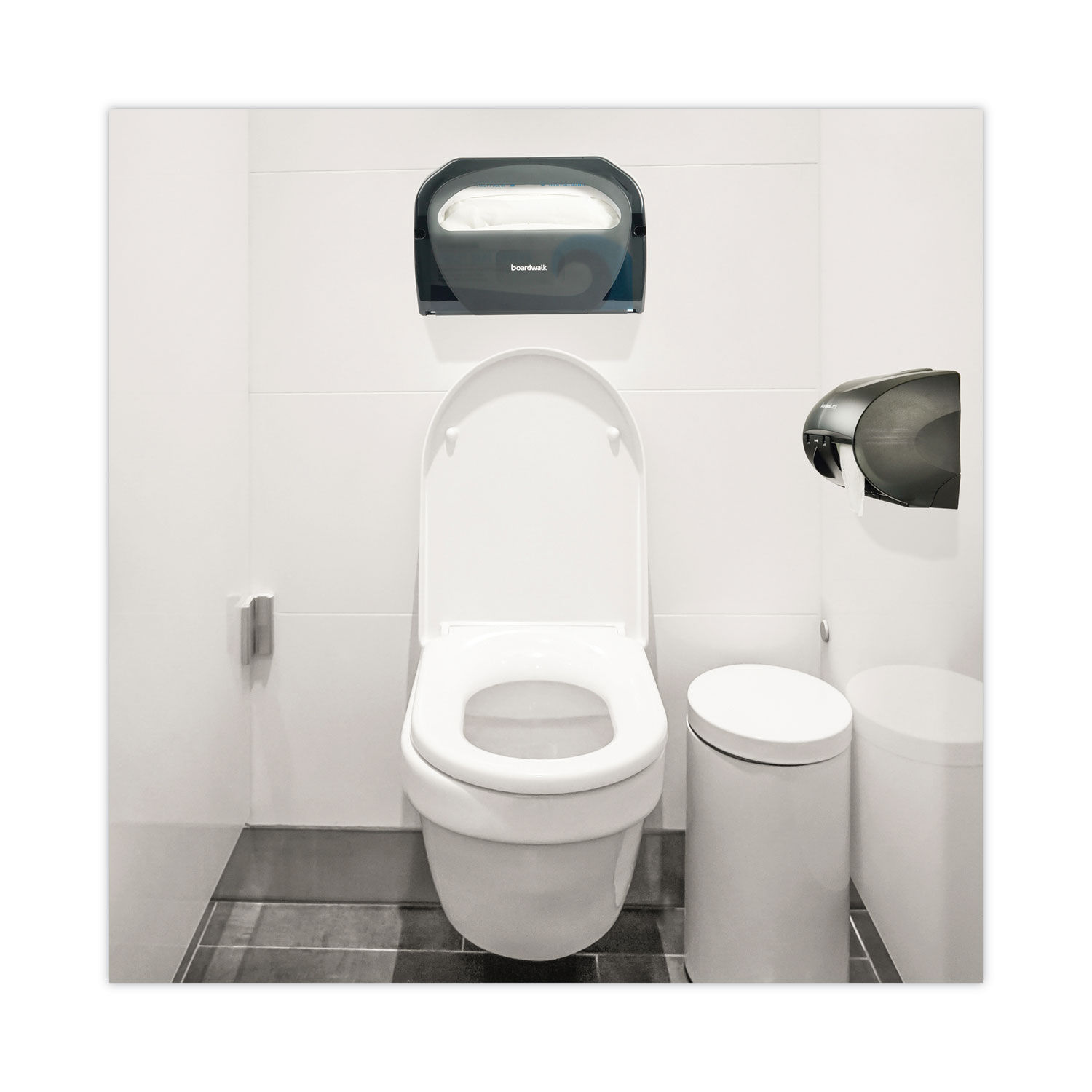 Toilet Seat Cover Dispenser by Boardwalkandreg; BWKTS510SBBWEA