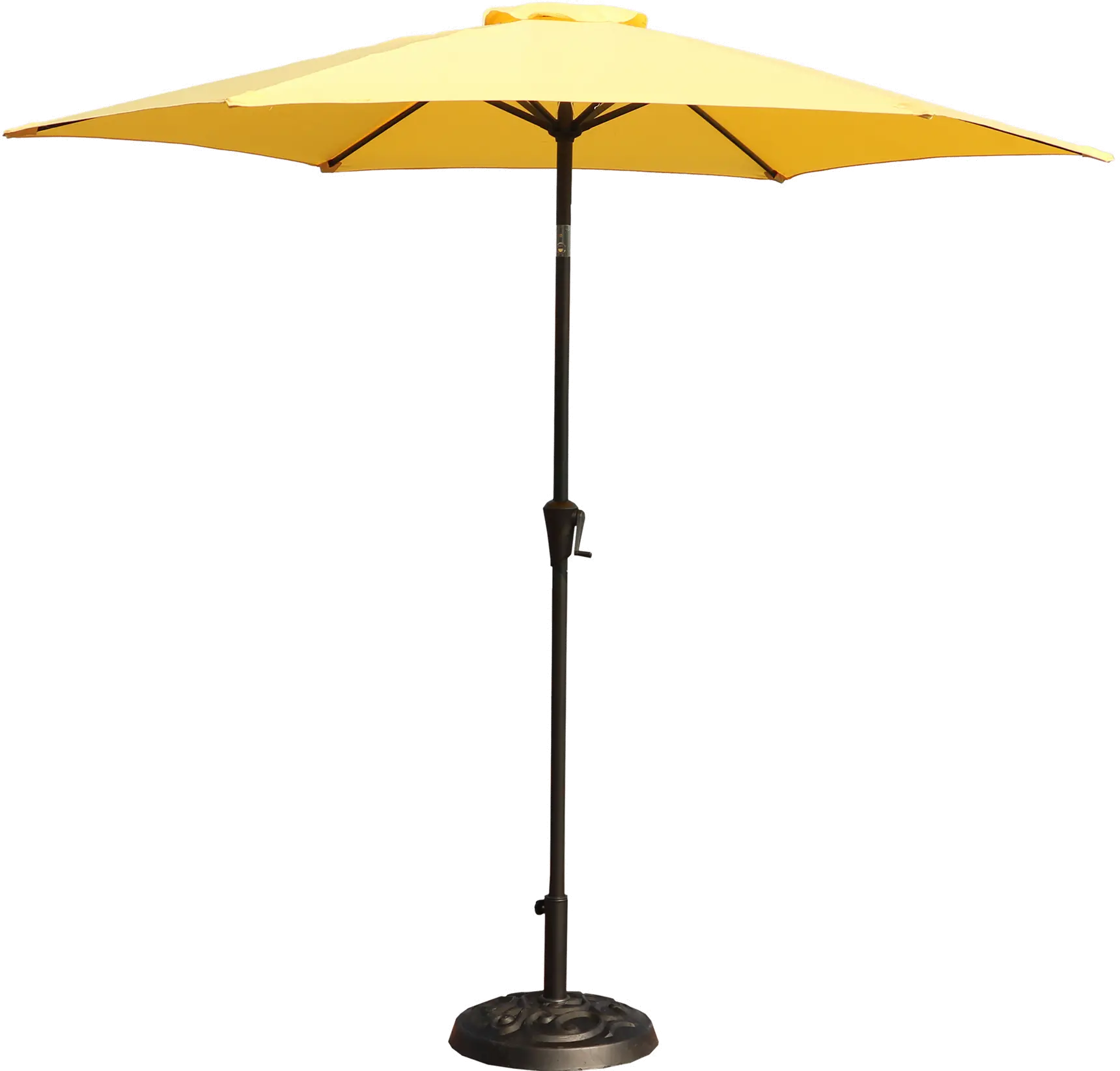 Yellow Patio Umbrella