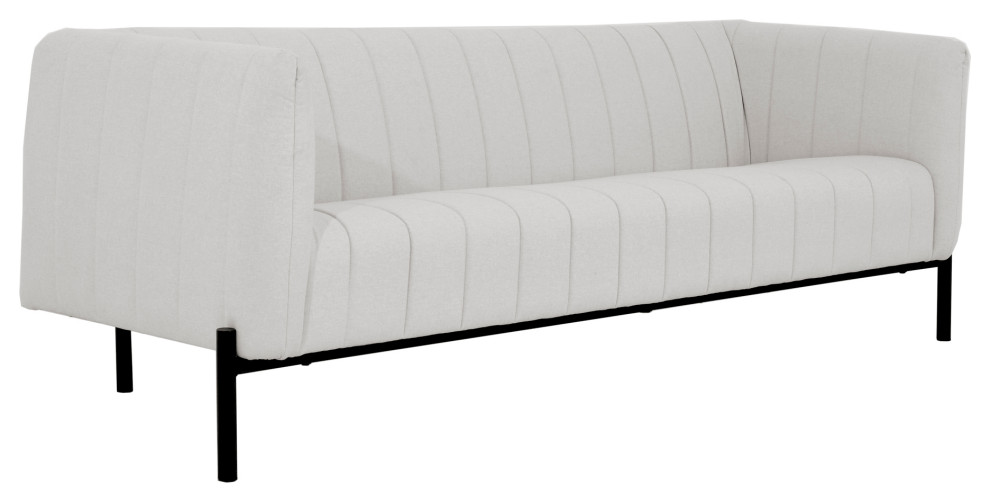 First of A Kind Jaxon Sofa Light Gray   Transitional   Sofas   by First of a Kind USA Inc  Houzz