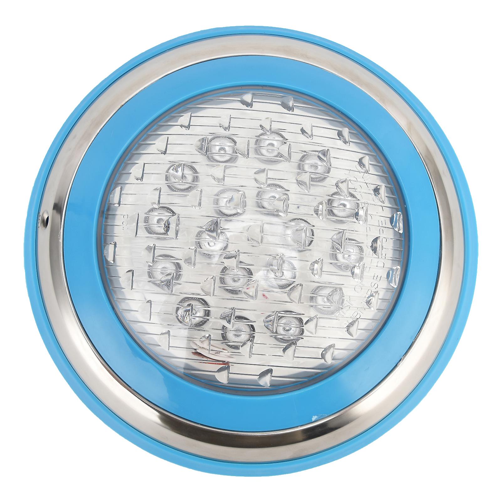 LED Swimming Pool Light Stainless Steel Waterproof Underwater Wall Lamp for Pool AC12V18W‑1800LM