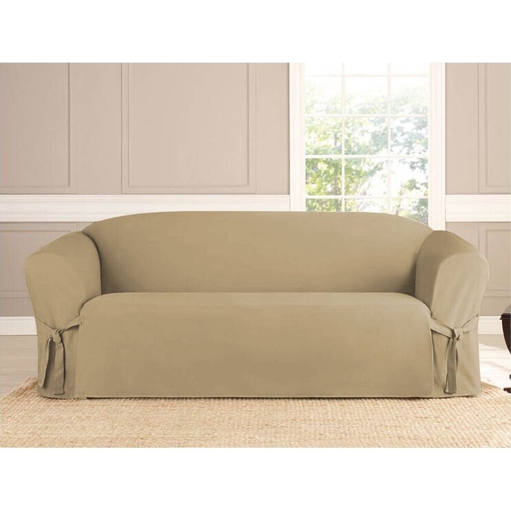 Microsuede Slipcover Furniture Protector Sofa Cover   Loveseat