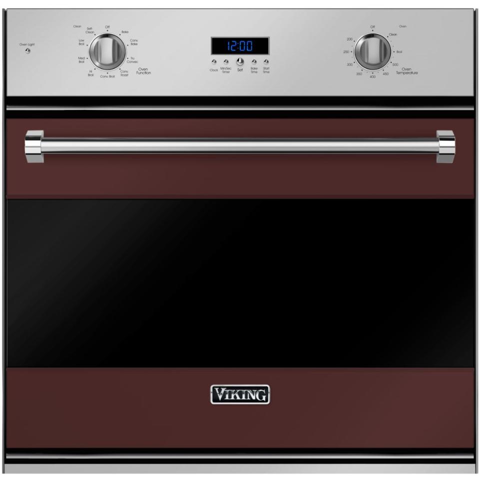 Viking 30-inch, 4.3 cu.ft. Built-in Single Wall Oven with TruConvec Convection Cooking RVSOE330KA