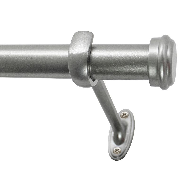 Decopolitan End Cap Adjustable Curtain Rod