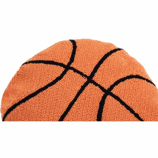 C amp f Home Basketball Shaped Hooked Pillow