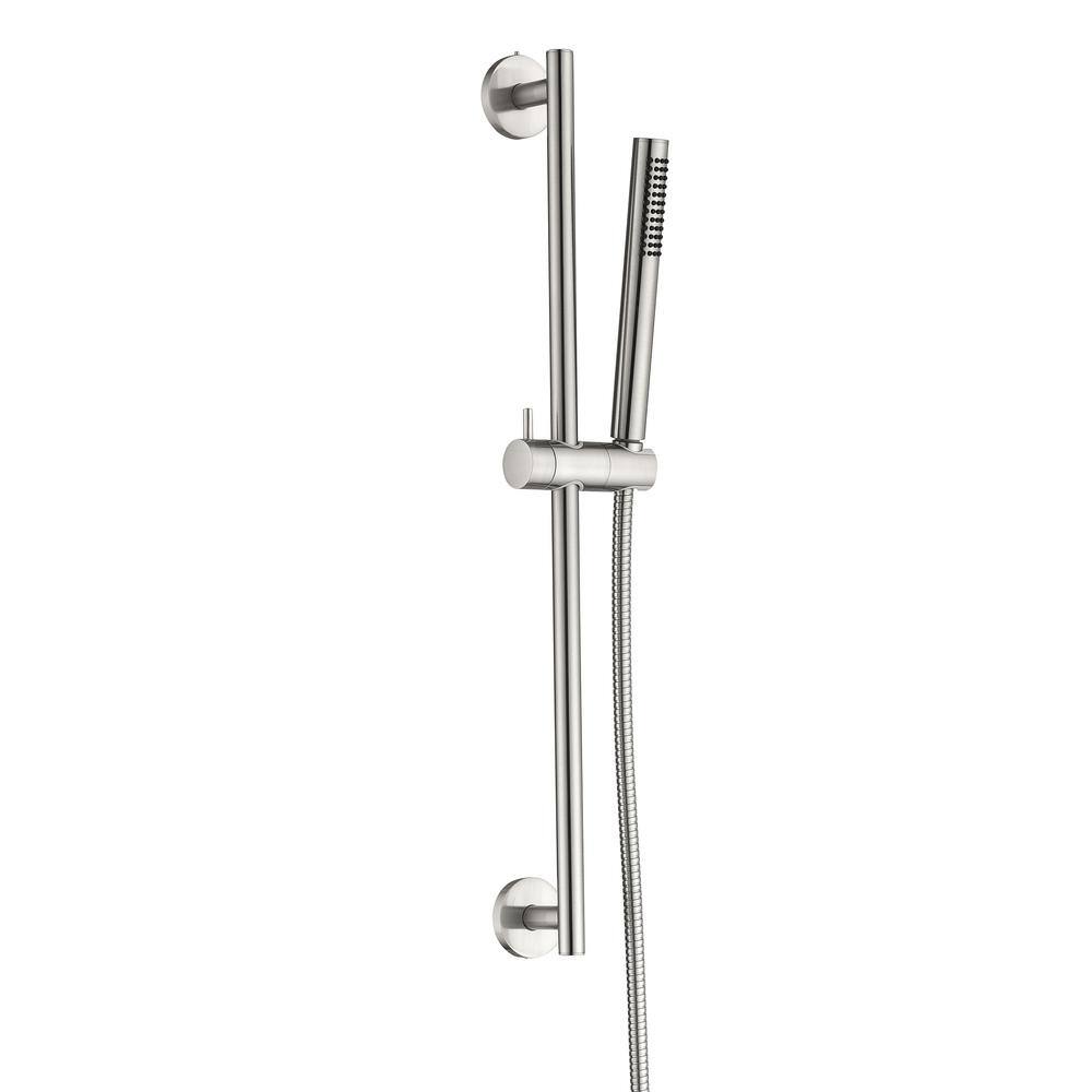 Utopia 4niture Krisha 1-Spray Eco-Performance Handheld Shower with Slide Bar in Brushed Nickel HATH3003NS