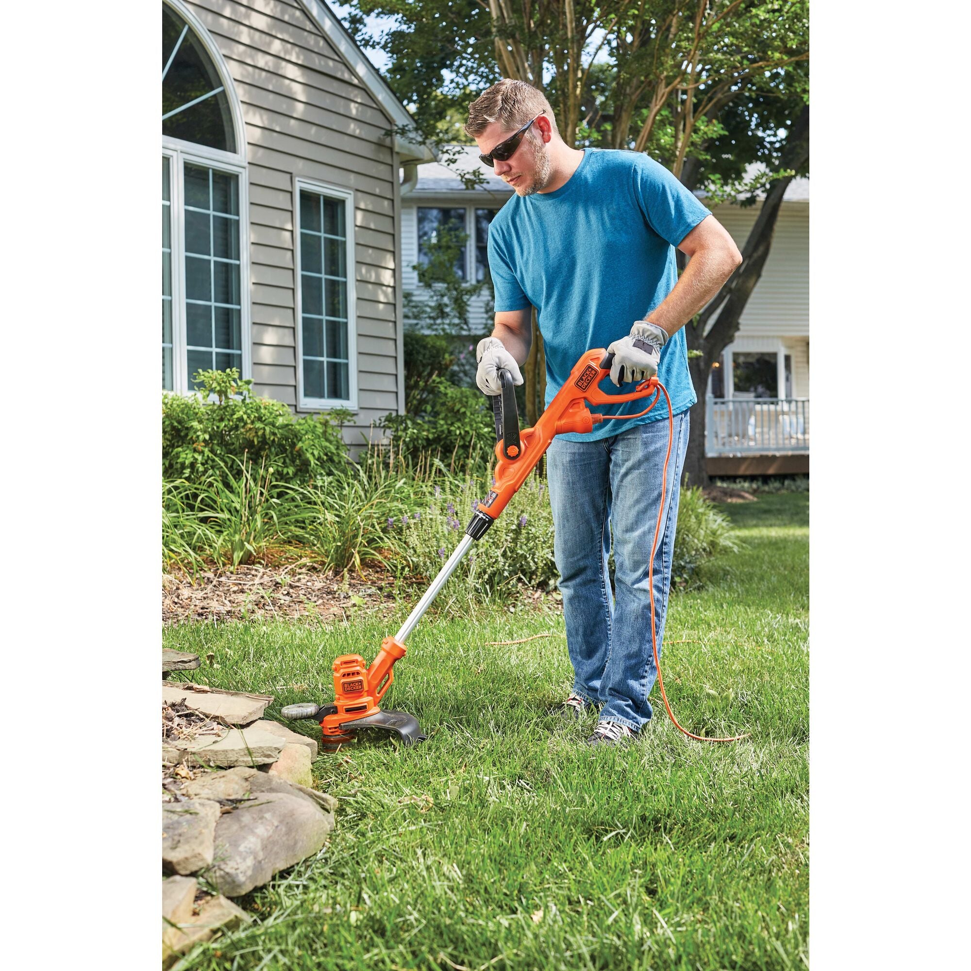 String Trimmer With Auto Feed, Electric, 6.5-Amp, 14-Inch