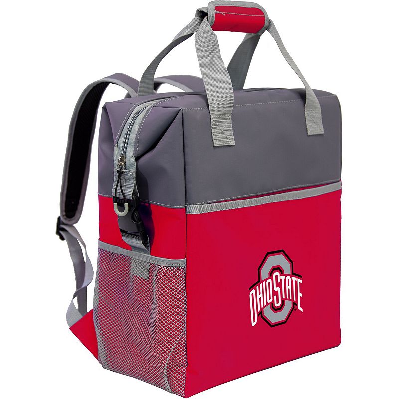 Ohio State Buckeyes Colorblock Backpack Cooler