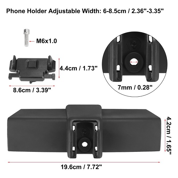 Unique Bargains 360 Degree Car Mobile Phone Mount Holder Set Adjustable For Ford F150 2015 2019