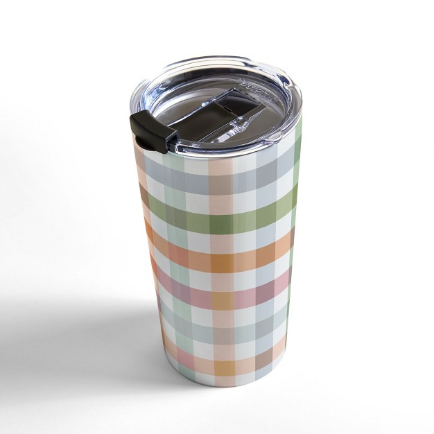 Ninola Design Countryside Gingham Picnic Travel Mug 20 Oz Stainless Steel Travel Mug Deny Designs