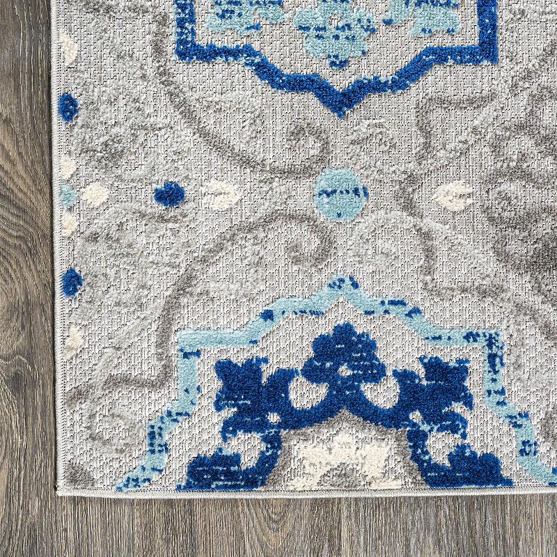 JONATHAN Y Mediterranen Medallion Rug