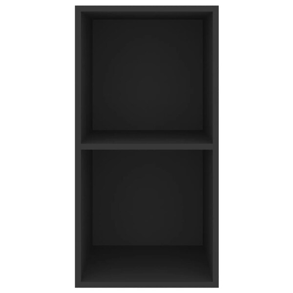 Wall-mounted TV Cabinet Black 14.6