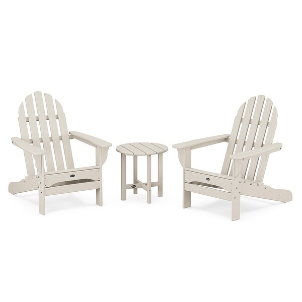 Trex Outdoor Furniture Cape Cod 3Piece Adirondack Set