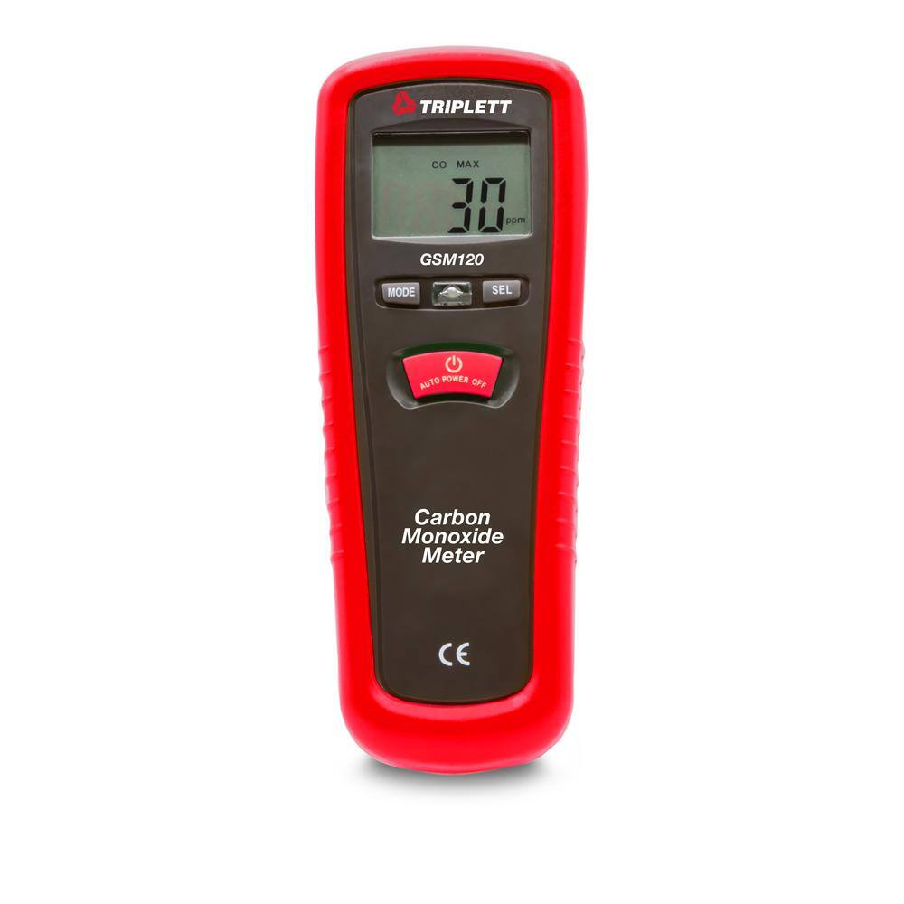 TRIPLETT Portable Carbon Monoxide (CO) Meter GSM120