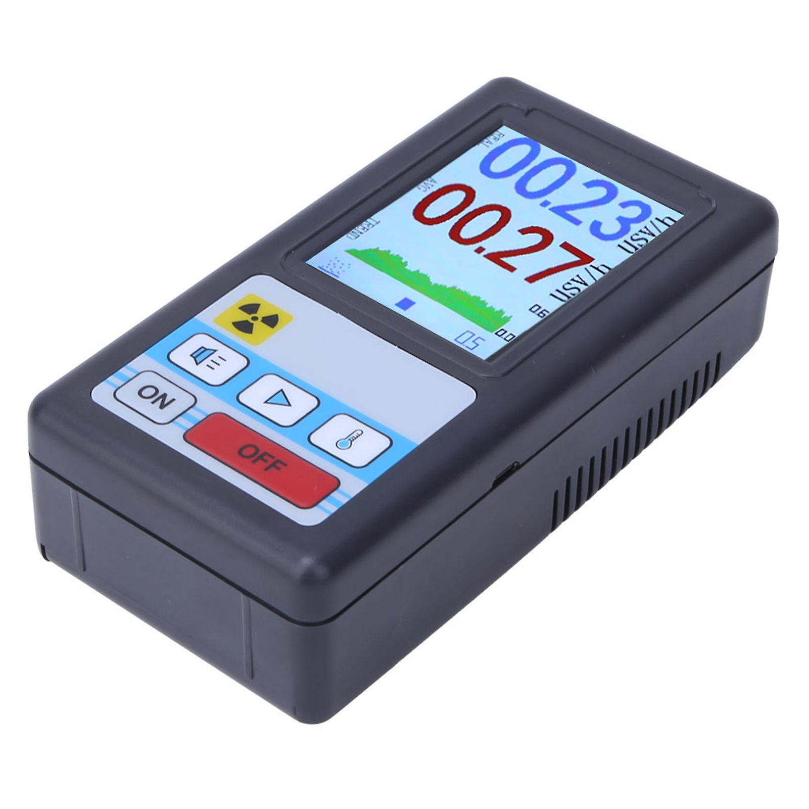 Portable Lcd Digital Geiger Counter Nuclear Radiation Detector Dosimeter Beta Gamma X-ray Testerblack