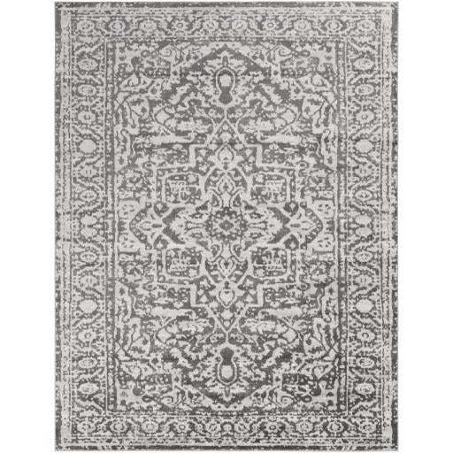 Monte Carlo Charcoal Rug in Various Sizes