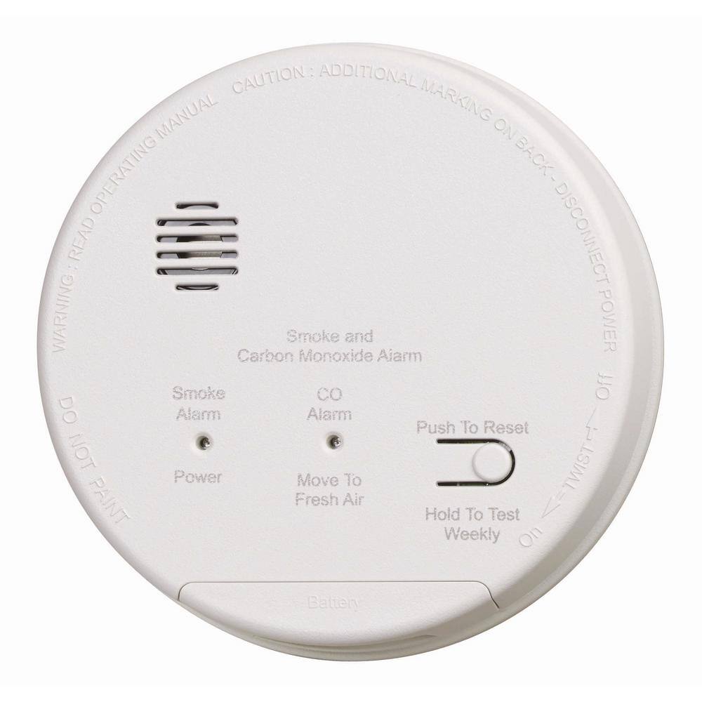 Gentex Hardwired Interconnected Photoelectric Smoke and CO Alarm with Dualink Battery Backup and Relay Contacts GN-503F