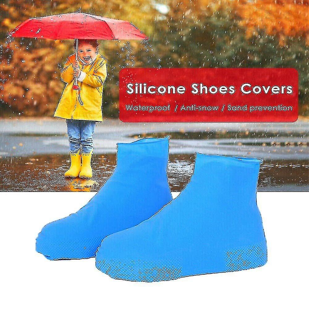 Recyclable Silicone Overshoes Rain Waterproof Shoe Covers Boot Cover Protector