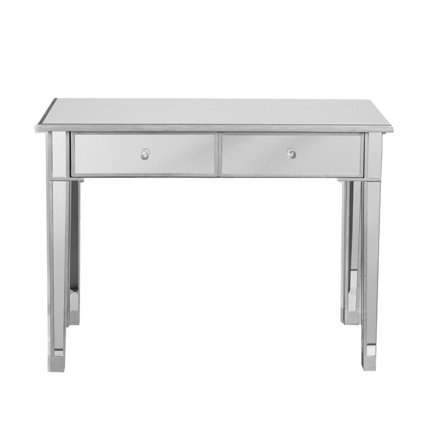 SEI Furniture Olivia Mirrored Accent Table