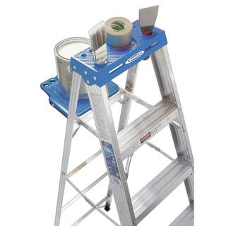 Werner 4 ft. Aluminum Step Ladder with 250 lbs. Load Capacity Type I Duty Rating 364