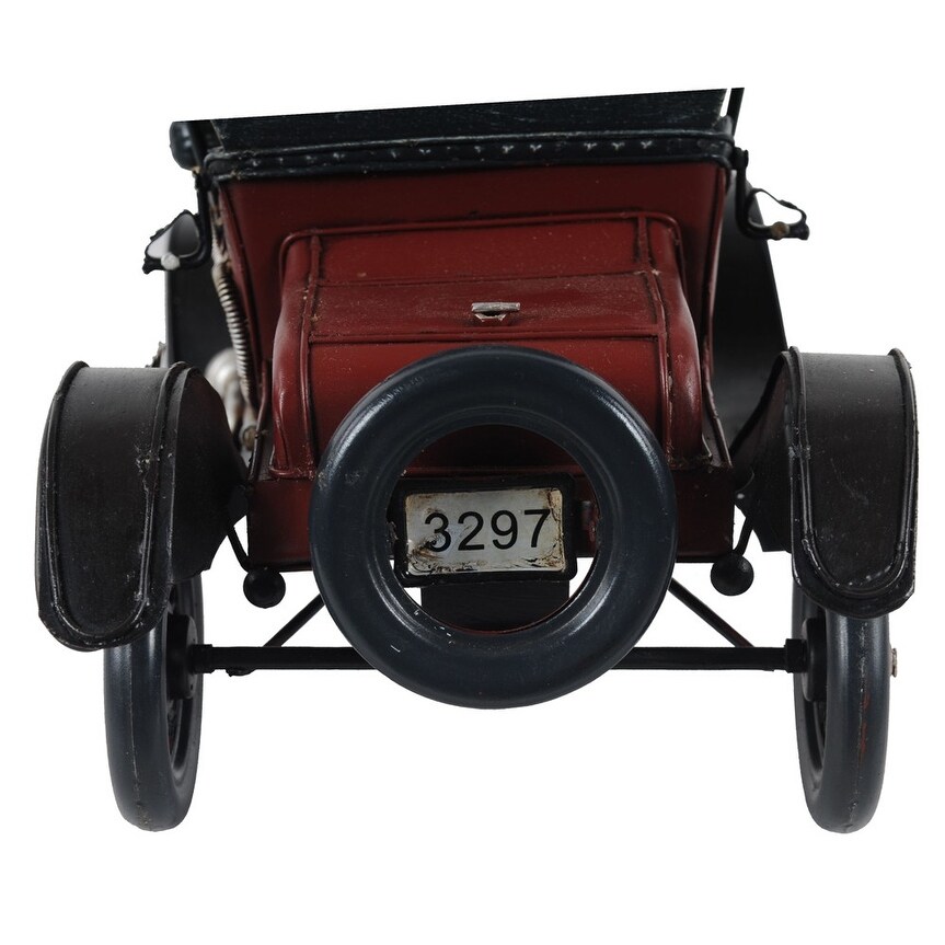 c1924 Red Ford Model T Car Sculpture   7\