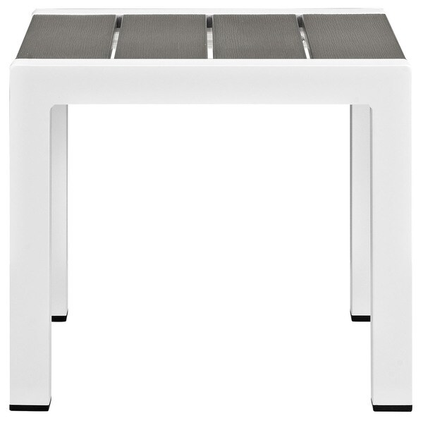 Beach Outdoor Patio Aluminum Side Table