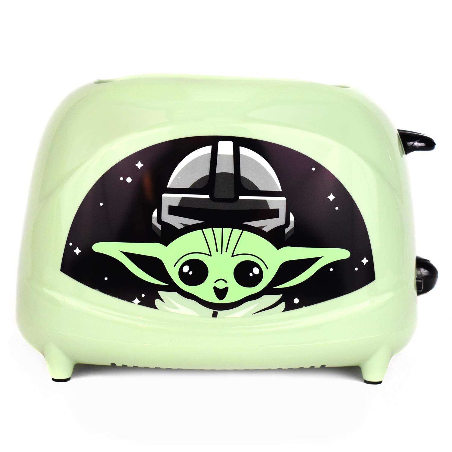 Uncanny Brands Star Wars Plastic Green 2 slot Toaster 7 in. H X 10 in. W X 6 in. D