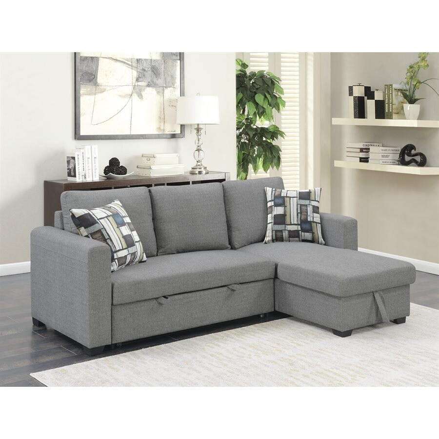 Combination 3 Seater Sofa with Toffee Seat  Expandable Sofa Bed