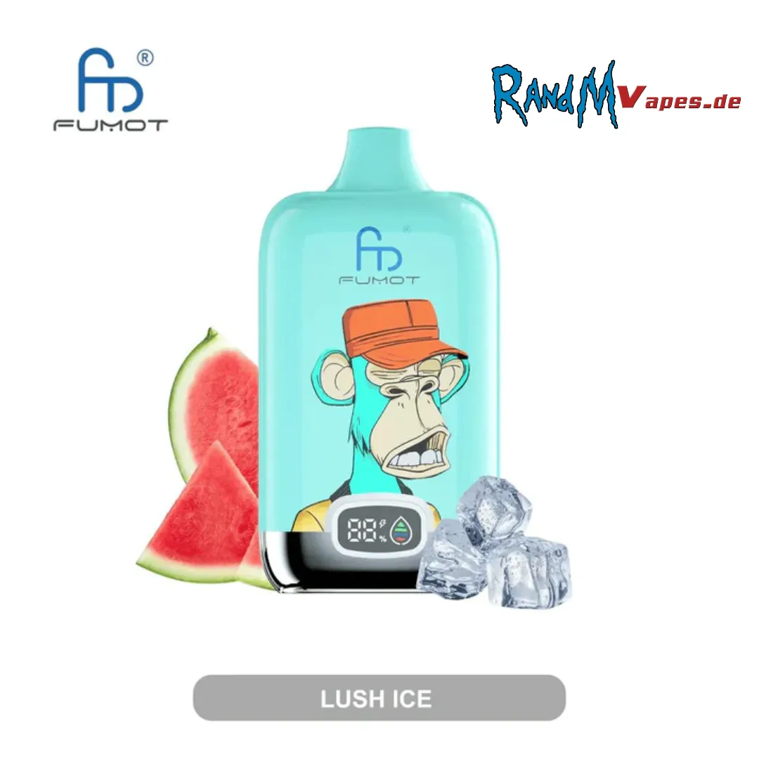 Fumot Tornado Digital Box 12000 Puffs - Lush Ice