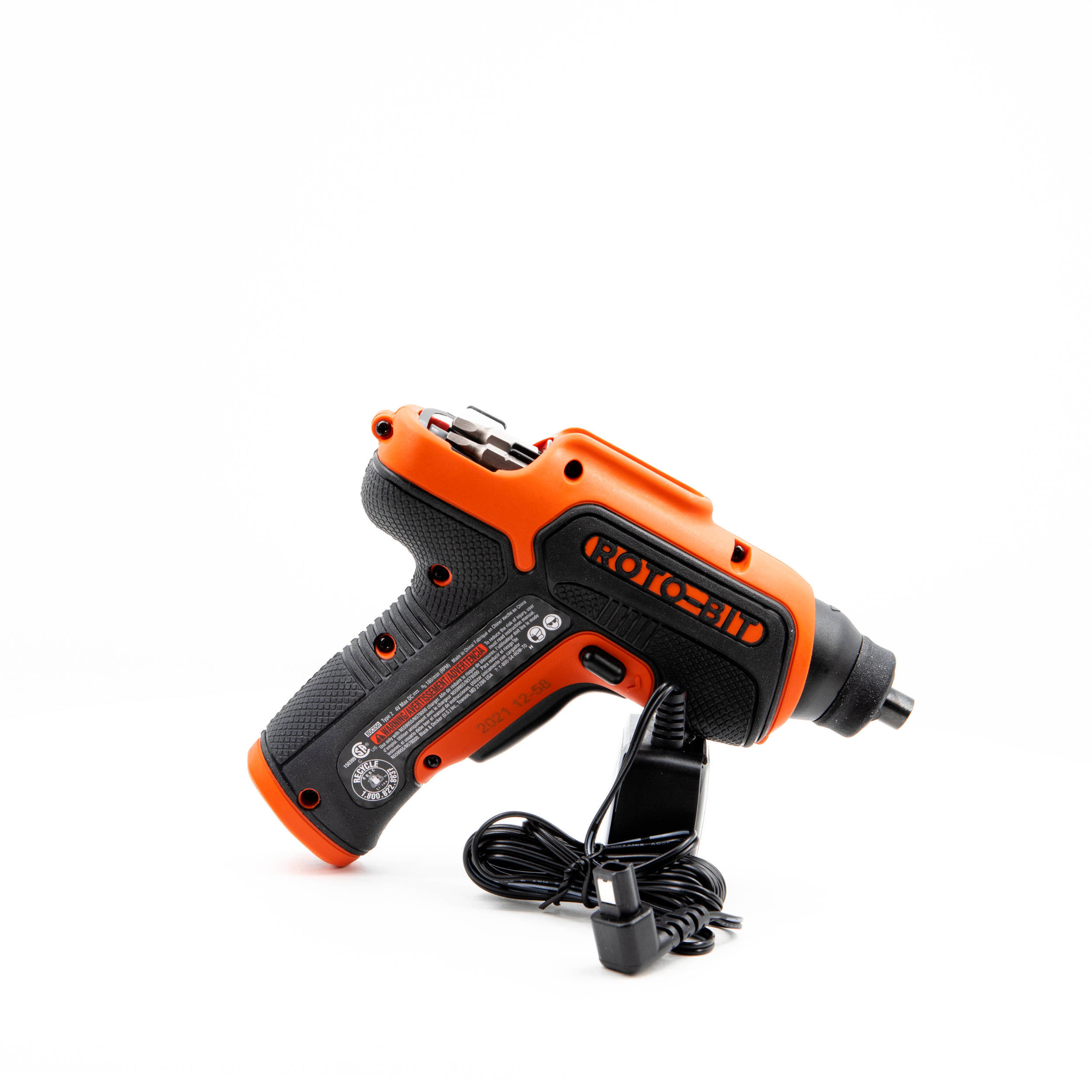 4V Max* Cordless Screwdriver With Bit Storage