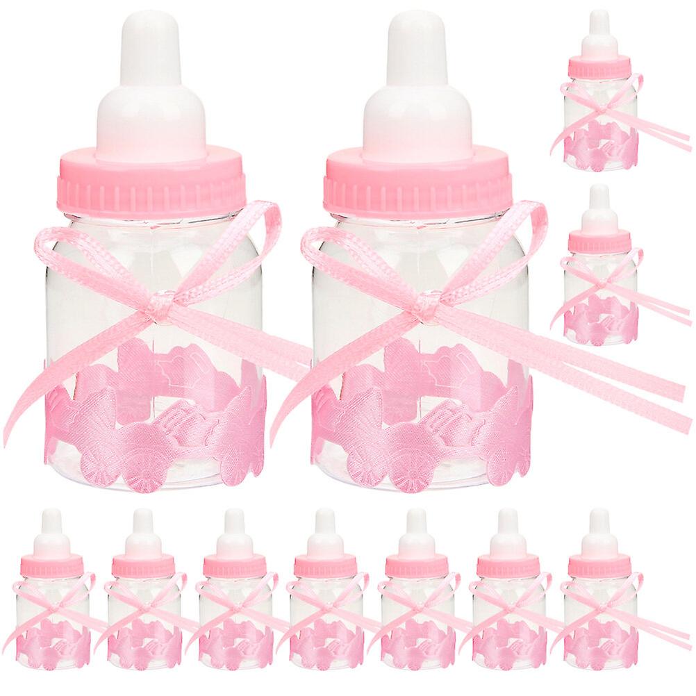 24pcs Baby Milk Bottle Shape Candy Box Baby Shower Party Favors Containers