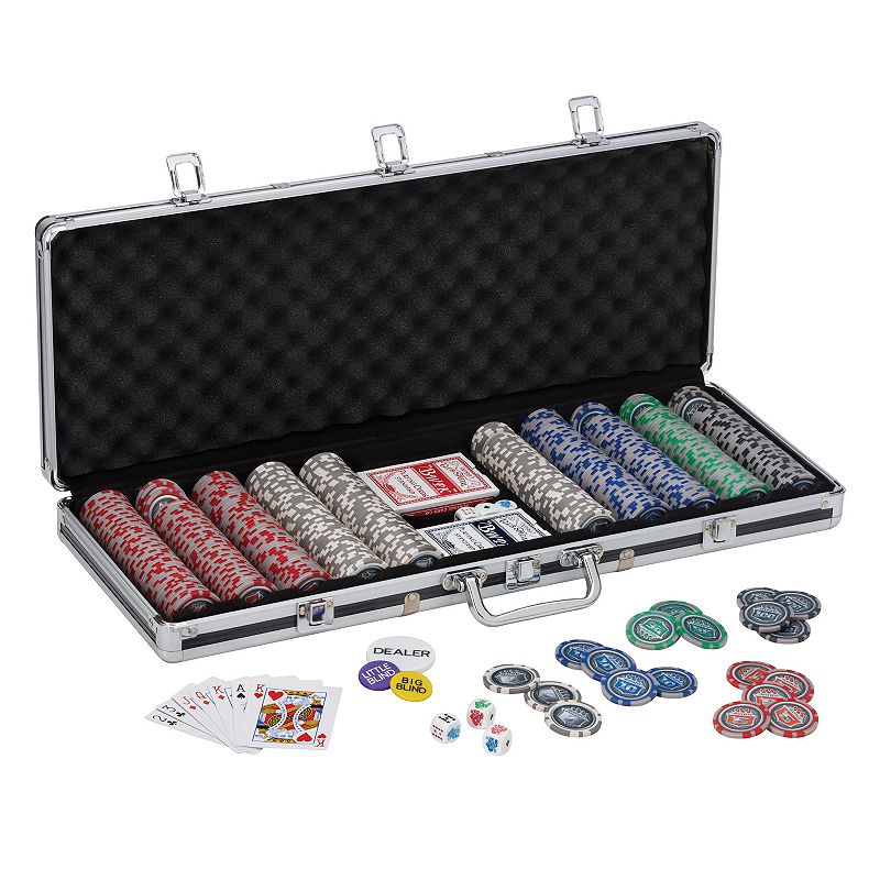 Fat Cat Bling 13.5 Grams 500-ct. Poker Chip Set