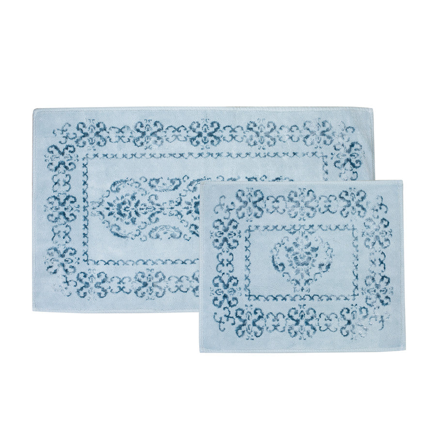 Karaca Home Azalea Aqua 2 Pcs Bath Mat 200.17.01.0187