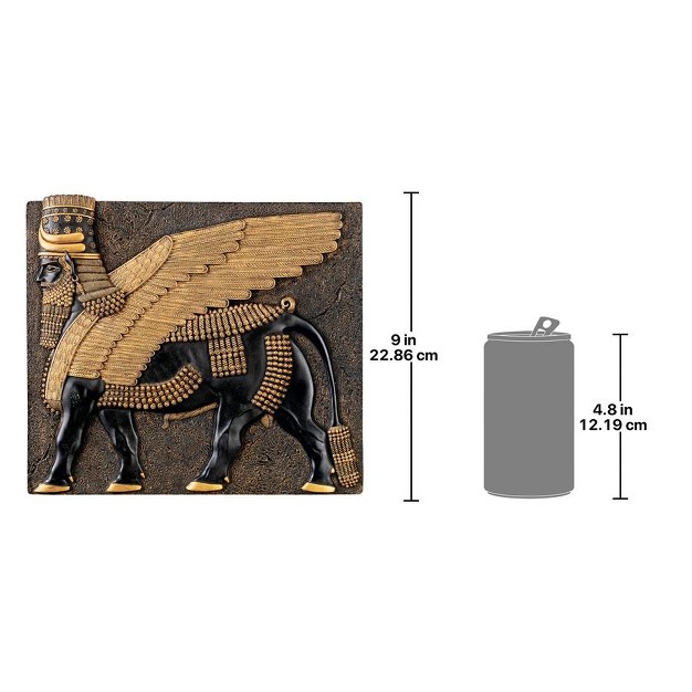 Design Toscano Assyrian Winged Bull Wall Sculpture