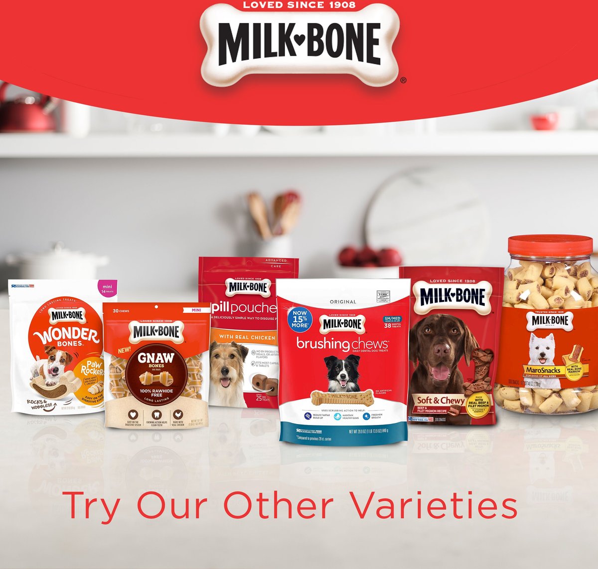 Milk-Bone Small/Medium Peanut Butter Flavor Variety Dog Treats