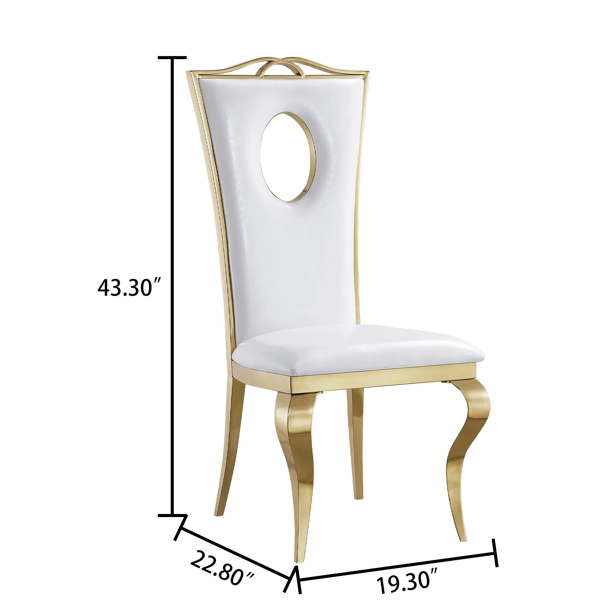 DCK98 DINING CHAIR (2/CTN)