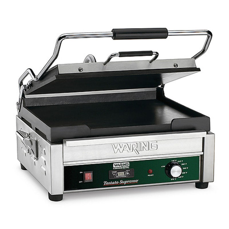 Waring WFG250T Large Italian-Style Flat Grill with Timer