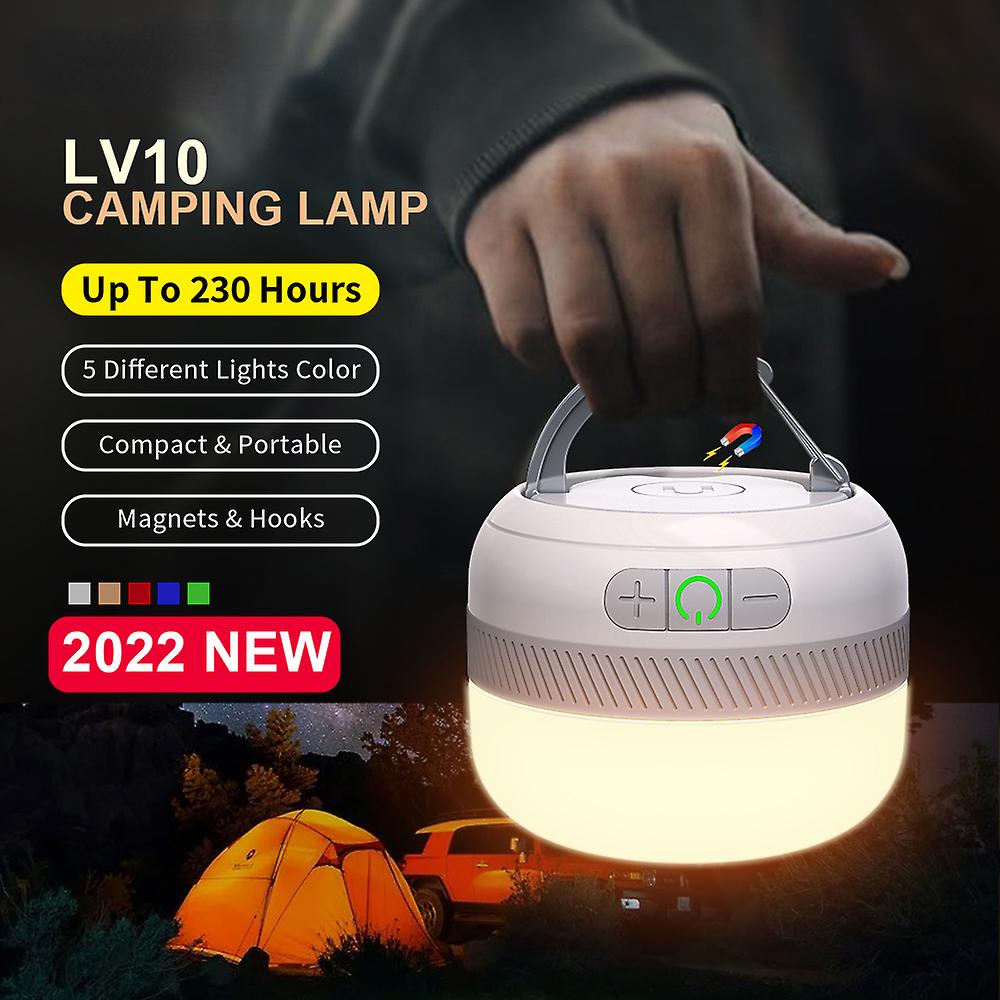 Outdoor Led Camping Torch Rechargeable Portable Emergency Light