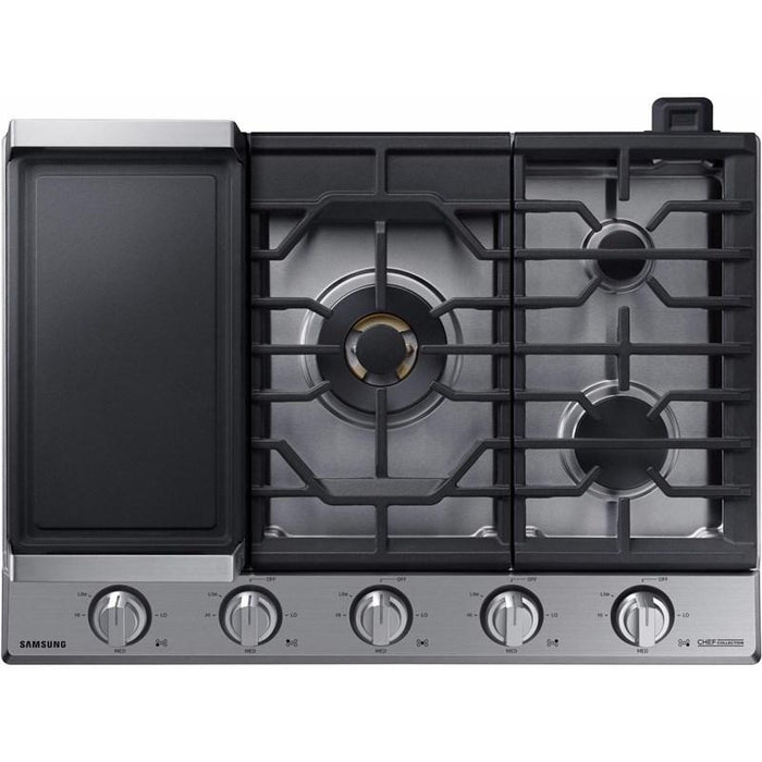 NA30N9755TSAA 30quot Chef Collection Gas Cooktop with 22K BTU Du