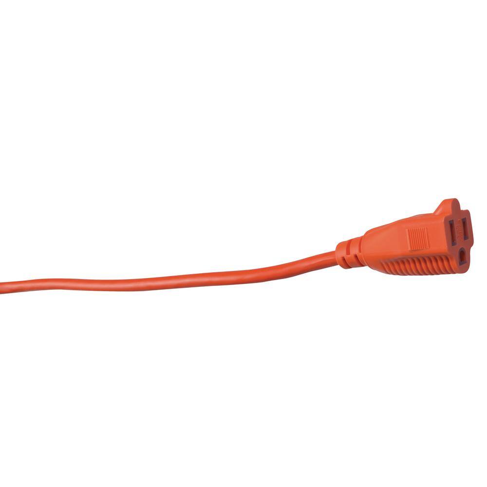 Southwire 10 ft. 163 Vinyl Outdoor SJTW Extension Cord Orange 2304SW8803