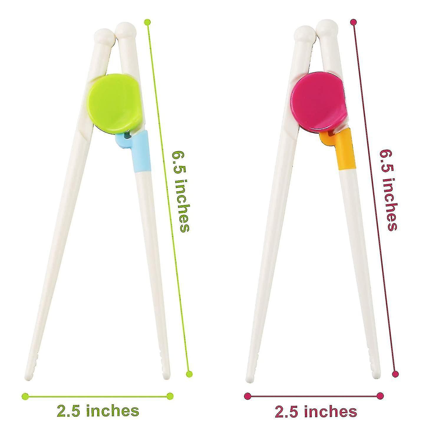 Kids Chopsticks， 2 Pairs Kids Training Chopsticks Toddler Chopsticks For Baby Children