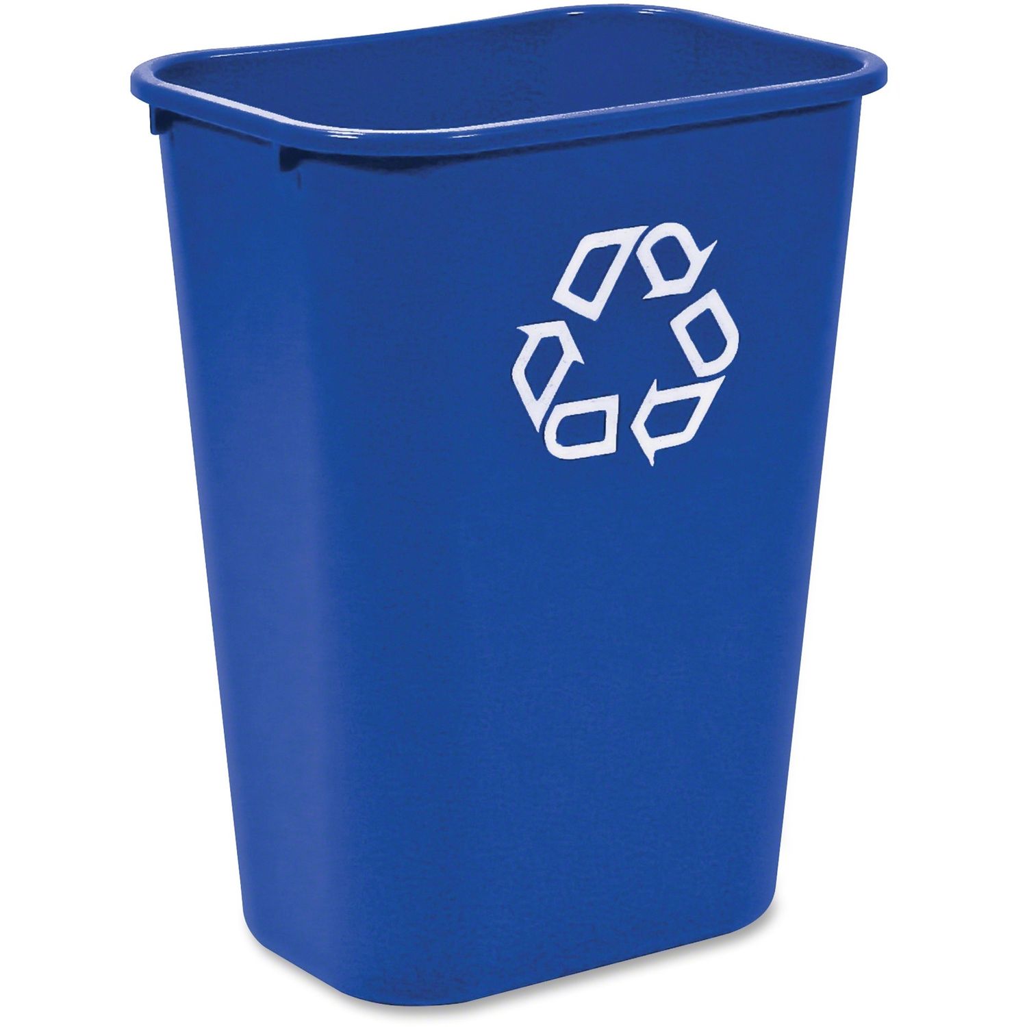 Lrg Deskside Recycling Container by Rubbermaid Commercial Products RCP295773BLUE