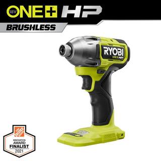 RYOBI ONE+ HP 18V Brushless Cordless 14 in. 4-Mode Impact Driver (Tool Only) PBLID02B