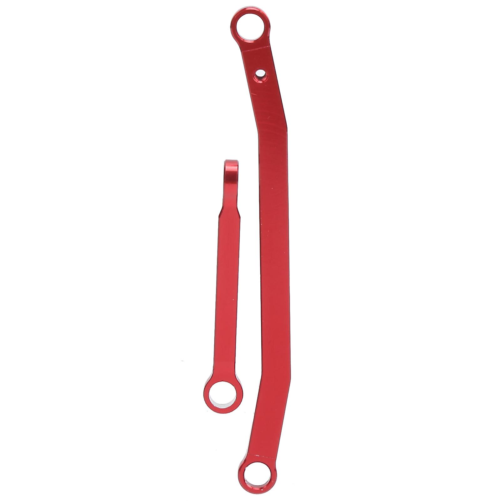 Aluminum Alloy Steering Linkage Tie Rod For 1/24 Axial Scx24 90081 Rc Crawler Car Partsred