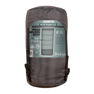 Klymit Wild Aspen 20 Rectangle Sleeping Bag - Green 13WRGR20D