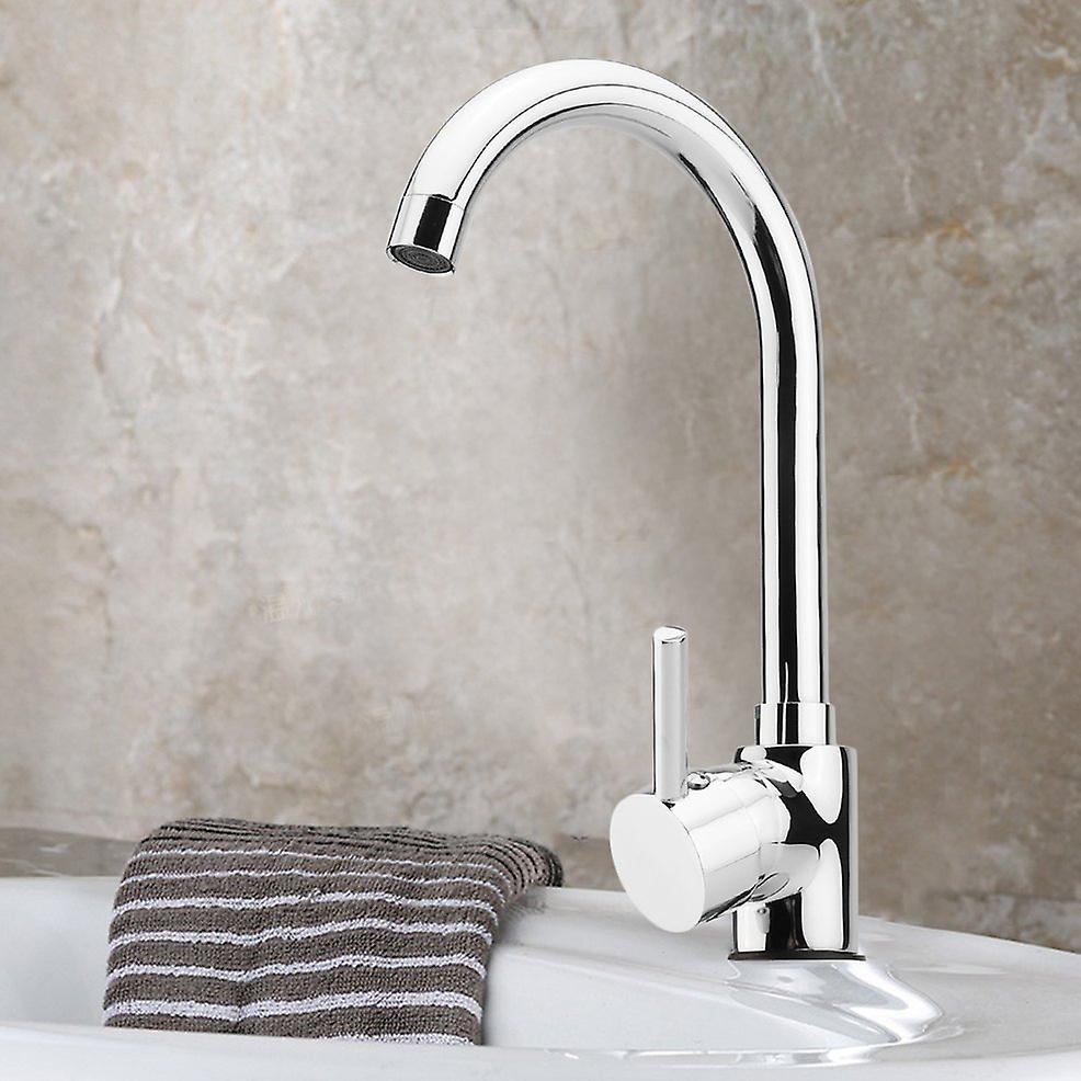 Kitchen Single Handle Lever Swivel Spout Sink Basin Water Tap Mixer Faucet