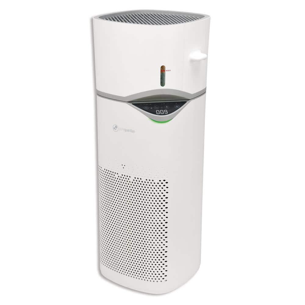 GermGuardian 2in1 Air Purifier and Humidifier All Season Console with HEPA Filter and Humidifier for Large Rooms Up to 384 sq ft