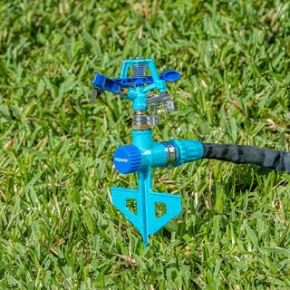 AQUA JOE 360-Degree Indestructible Zinc Impulse Sprinkler AJ-ISSS