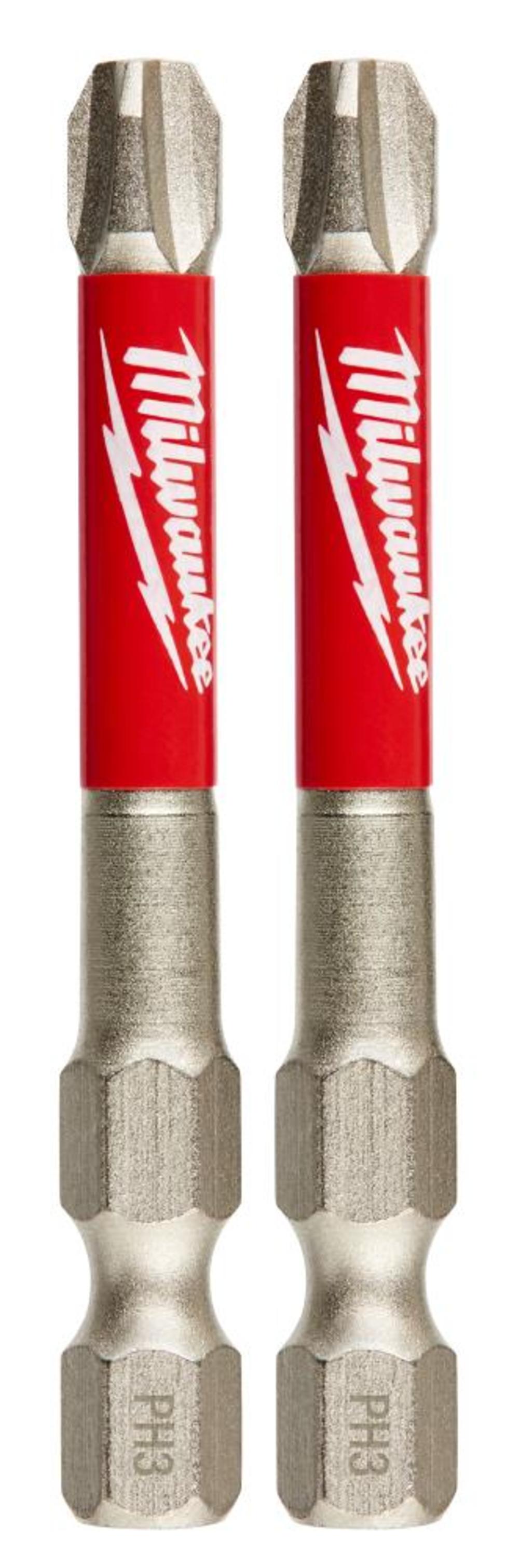 Milwaukee SHOCKWAVE Matrix Carbide 2.25 in. PH3 2-Pack 48-32-3913 from Milwaukee