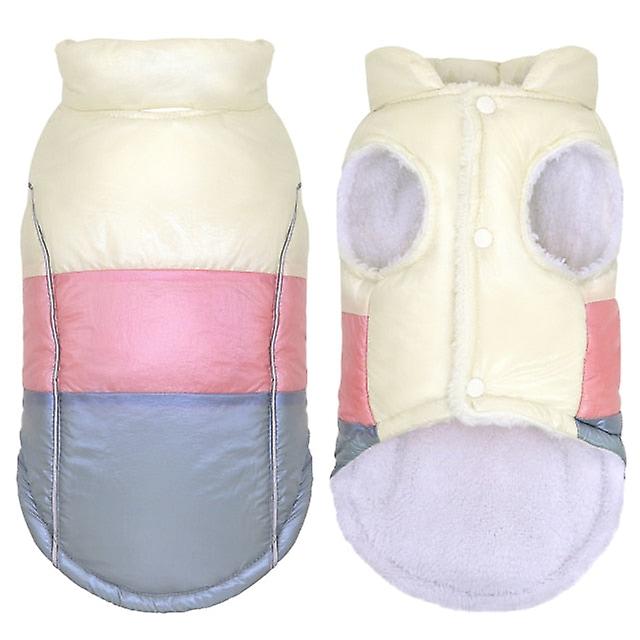 Super warm small dog jacket vest