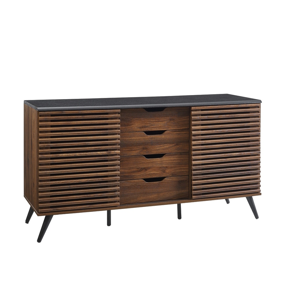 Middlebrook Designs Sliding Slat Door Buffet